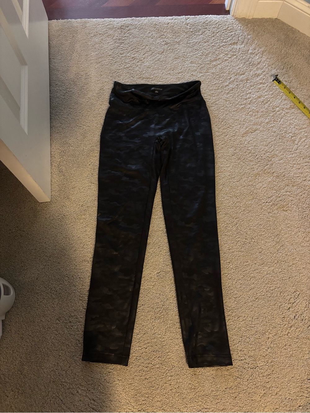 Shinestar Black Camouflage Leggings